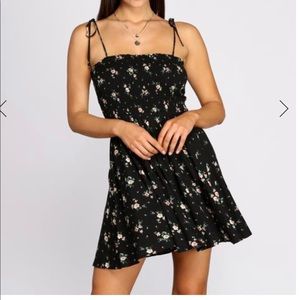 Floral mini dress
